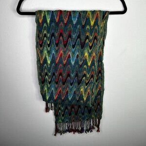Funky chunky chevron‎ multicolor scarf